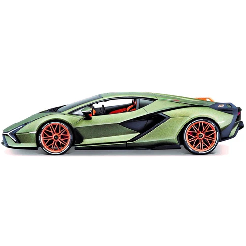 Автомодель - Lamborghini Sián FKP 37 (матовий зелений металік, 1:18) фото 11