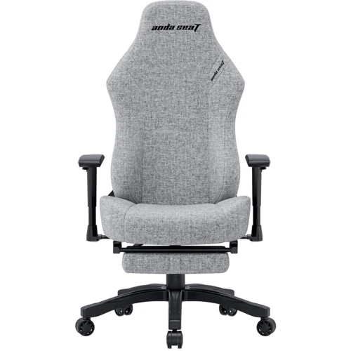 Кресло игровое Anda Seat Luna Pro Gray Fabric Size L (AD18T-44-G-F) фото 14
