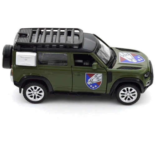 Автомодель TechnoDrive серии Шевроны Героев - Land Rover Defender 110 - 25 ОПДБр (250289M) фото 11