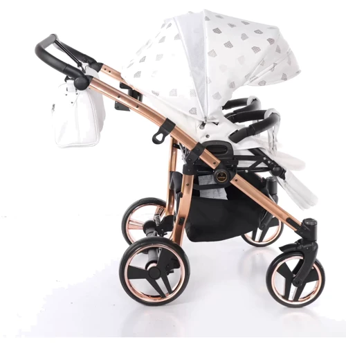Универсальная коляска 2 в 1 для двойни Junama Glow Duo (01) фото 8