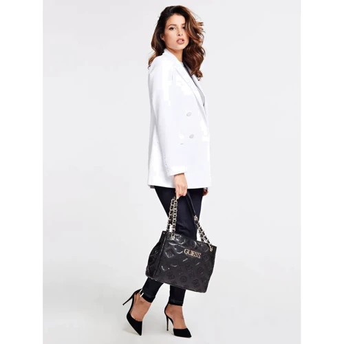 Жіноча сумка тоут Guess Guess Chic Girlfriend Carryall чорна (HWSG7589230-BLA): Стать жіночий