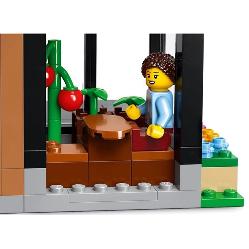 Конструктор LEGO City Семейный дом и электромобиль (60398)