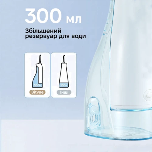 Зубная щетка Bitvae BV5020E Water Flosser white фото 6