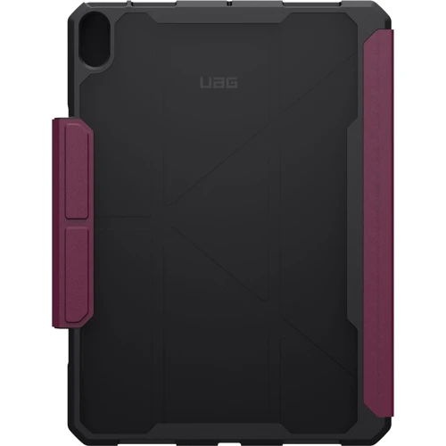 Аксессуар для iPad Urban Armor Gear UAG Essential Armor Bordeaux (124474119049) for iPad Air 11 (2024 / 2025): Особенности трансформируется в подставку, Приятен на ощупь, Стильный внешний вид, режим автопробуждения/сна