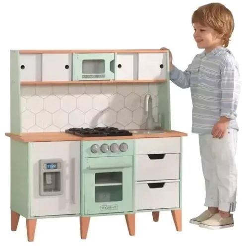 Детская кухня KidKraft Mid-Century Modern с системой легкого складывания EZ Kraft Assembly (53432) фото 5