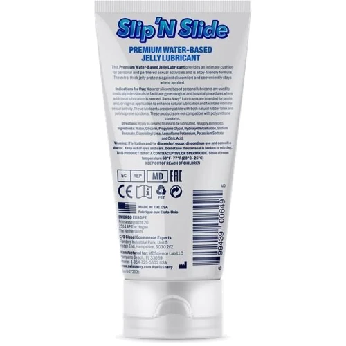 Лубрикант на водной основе Swiss Navy Slip'N Slide Premium Jelly 150 мл