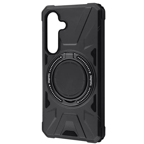 Чехол для телефонов WAVE Iron Grip with Magnetic Ring Black for Samsung S711 Galaxy S23 FE