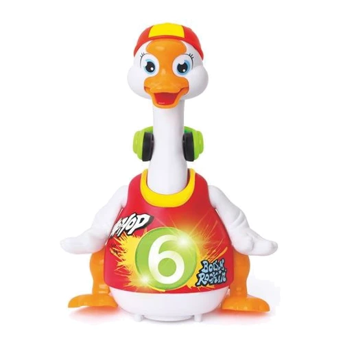 Интерактивная музыкальная игрушка Hola Toys Танцующий гусь (828-red)