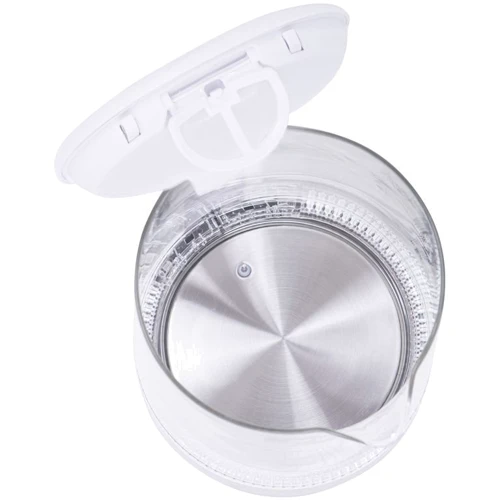 Электрочайник Mesko MS 1301 white: Тип нагревательного элемента дисковый (скрытый)