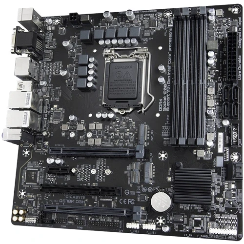Gigabyte Q570M D3H: Разъемы на задней панели USB 2.0, USB 3.2 Gen 1, USB 3.2 Gen 2, USB Type-C
