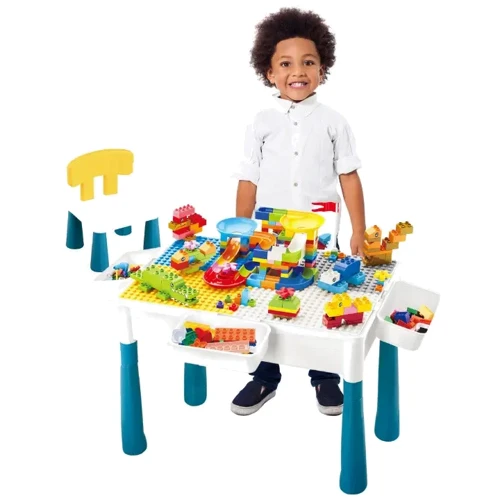 Столик с конструктором 260 деталей + стул (6787-121)