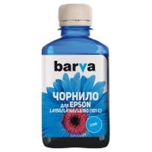 Чернила Barva EPSON L4150/L4160 (101C) 180 мл CYAN (E101-604)