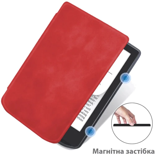 Аксесуар до електронної книги BeCover Smart Case Red для PocketBook 629 Verse / 634 Verse Pro (710979)