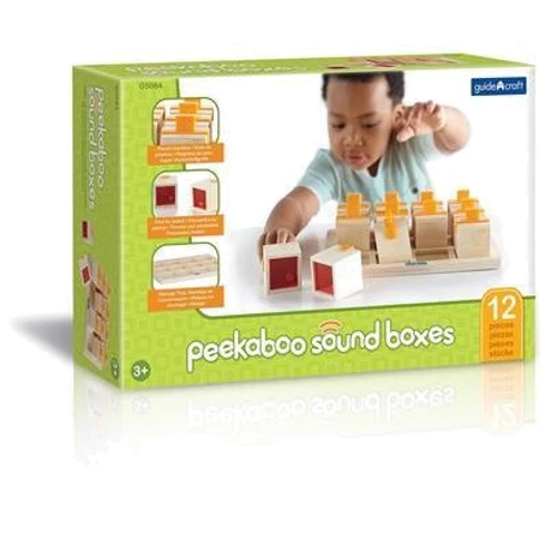Набір для навчання Guidecraft Manipulatives Звукові коробочки (G5084)