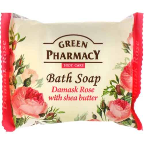 Green Pharmacy Туалетное мыло дамасская роза с маслом ши 100 g