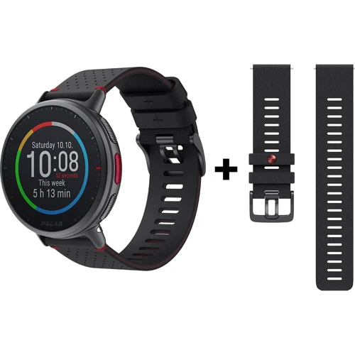 Смарт-часы Polar Vantage V2 SHIFT edition Black-Red M/L (725882059990)