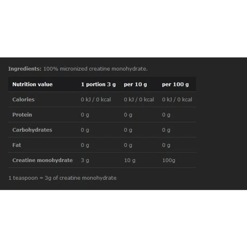 Креатин Olimp Creatine Monohydrate Powder Creapure 1000 g /333 servings/: Пол Унисекс