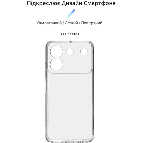 Чохол для телефона ArmorStandart Air Series Camera cover Transparent for ZTE Blade A54 4G (ARM70711): Сумісність ZTE Blade A54 4G