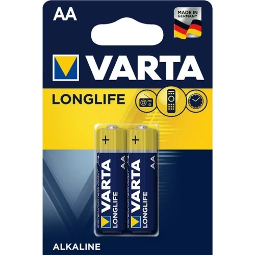 Varta AA bat Alkaline 2шт LONGLIFE EXTRA (04106101412)