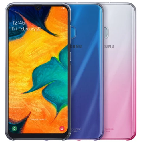 Чохол для телефона Samsung Gradation Cover Black (EF-AA305CBEGRU) for Samsung A305 Galaxy A30: Колір чорний