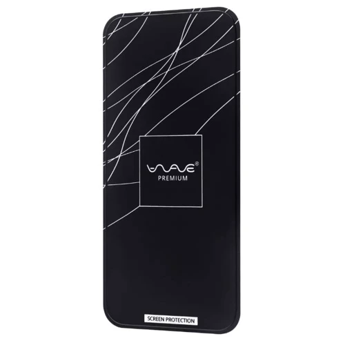 Защитное стекло для iPhone WAVE Tempered Glass Premium Black for iPhone Xs Max/11 Pro Max