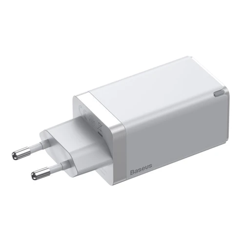 Зарядний пристрій Baseus Wall Charger GaN2 2xUSB-C+USB 65W White (CCGAN-B02): Сила струму 2.4А и более
