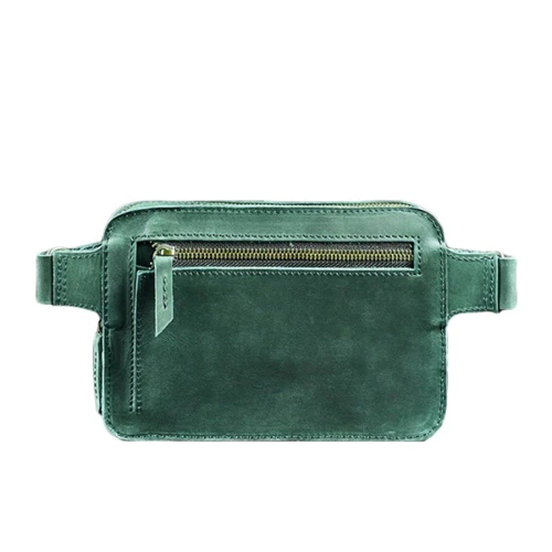 Сумка поясная BlankNote DropBag mini (Изумруд) - зеленая (BN-BAG-6-iz): Пол Унисекс