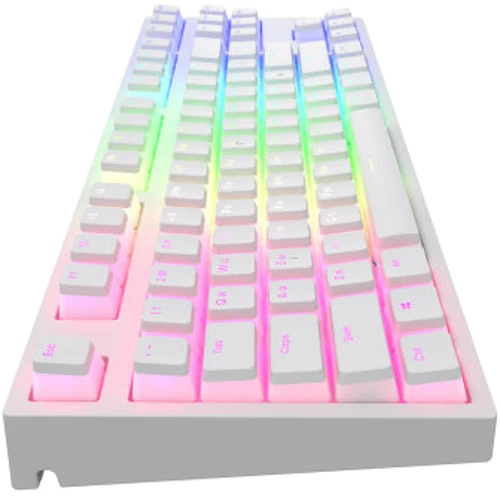 Клавиатура Dark Project KD87A PBT Optical G3ms Sapphire White (DP-KD-87A-105210-GMT): Количество клавиш 83