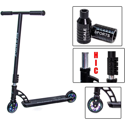 Трюковый самокат Scale Sports Speed Drive. Black (1575174894): Количество колес 2