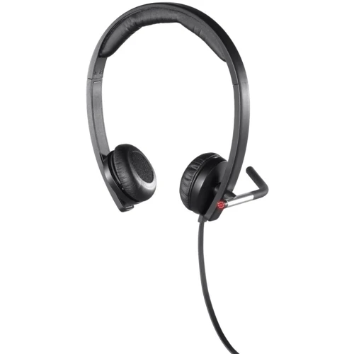 Навушники Logitech H650e Dual USB Wired Headset (981-000519): Чутливість (дБ) 90