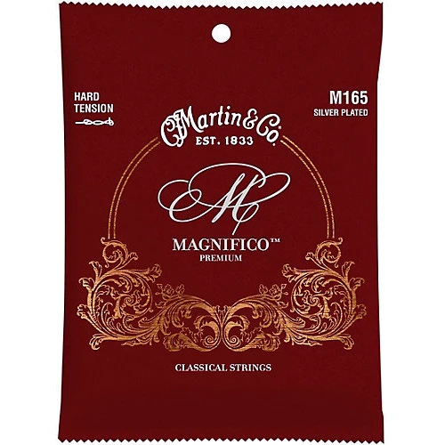 Струна для гитар Струны MARTIN M165 Magnifico Premium Classical Hard Tension