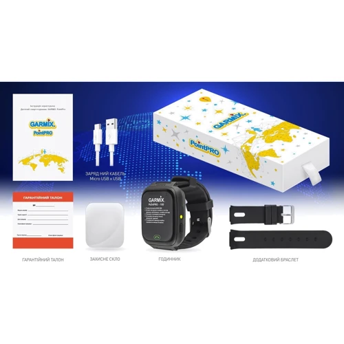 Смарт-часы GARMIX PointPRO-100 Black: Материал корпуса Пластик