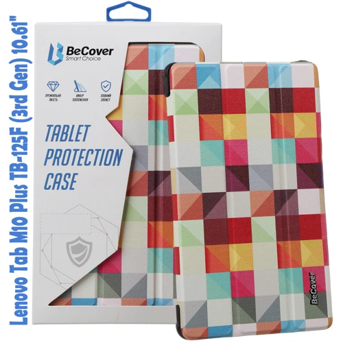 Аксесуар для планшетних ПК BeCover Smart Case Square for Lenovo Tab M10 Plus TB-125F (3rd Gen)/K10 Pro TB-226 10.61" (708319)