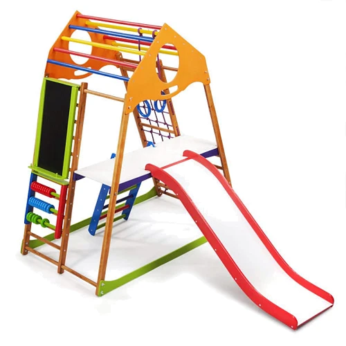 Детский спортивный комплекс для дома SportBaby KindWood Plus 3: Назначение для дома