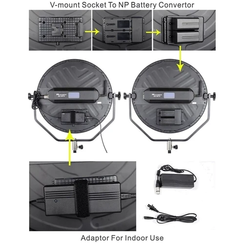 Постоянный свет Falcon SO-48TD LED Circle (48W) фото 5