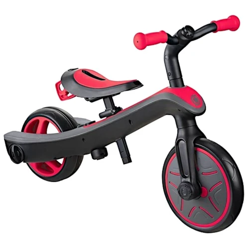 Велосипед дитячий Велосипед дитячий GLOBBER серії EXPLORER TRIKE 2в1, червоний, до 20кг, 3 колеса: Гальма Ножний