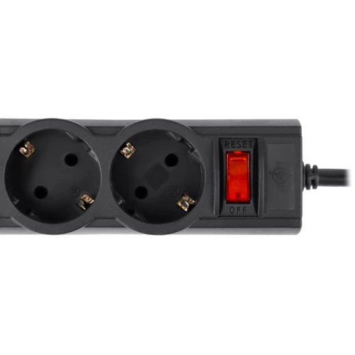 Сетевой фильтр LogicPower LP-X5 PREMIUM 2m black (9583)