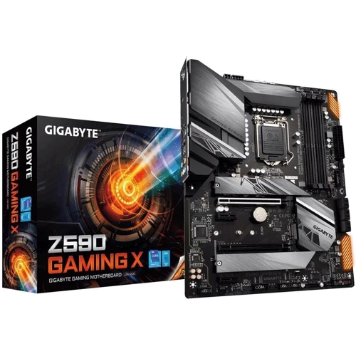 GIGABYTE Z590 GAMING X ATX 4xDDR4 3200 1+1xM2, DisplayPort: Разъемы на задней панели USB 2.0, USB 3.2 Gen 1