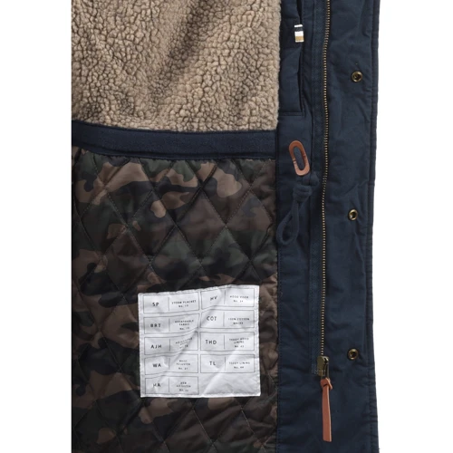 Парка Jack & Jones 95939347 54 синяя зимняя с капюшоном: Фасон Аляска