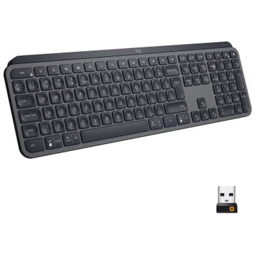 Клавиатура Logitech MX Keys Advanced Wireless Illuminated Graphite (920-009415)