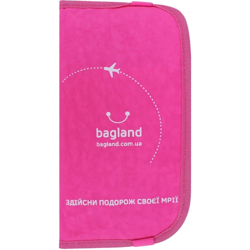 Тревел кейс Bagland рожевий (71185797)