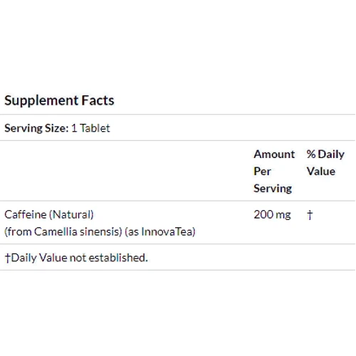 Healthy Origins, Natural Caffeine featuring InnovaTea, 200 mg, 240 Tablets (Discontinued Item) (HO14002): Стать унісекс