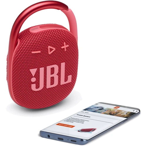Акустика JBL Clip 4 Red (JBLCLIP4RED): Частотный диапазон 100 - 20 000 Гц