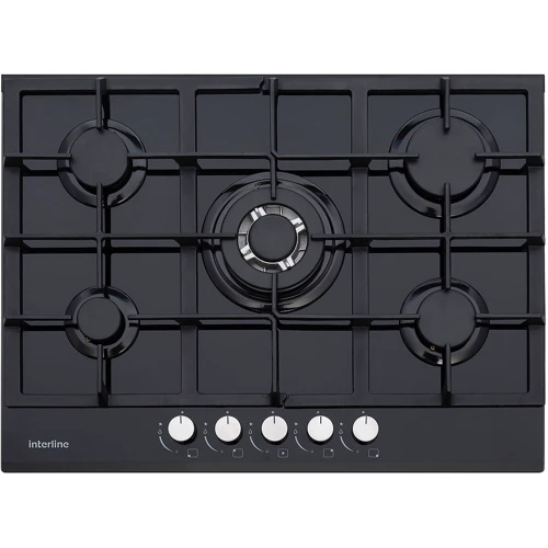 Варочная поверхность газовая Interline TQ 7550 BK