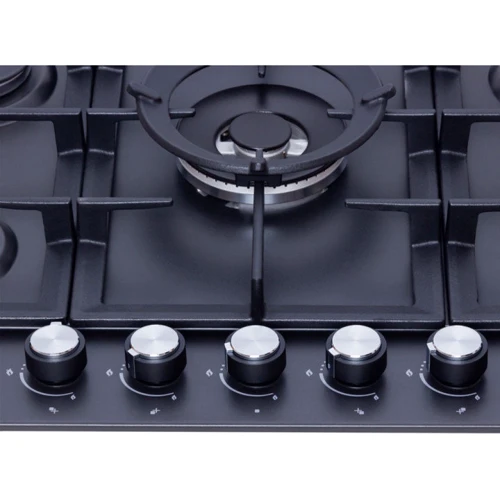 Варочная поверхность газовая Perfelli HGM 71624 BL: Количество конфорок 5
