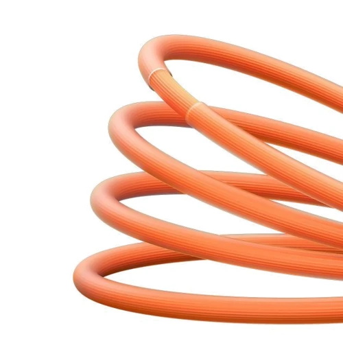 Кабель Baseus USB Cable to Lightning CoolPlay Series 2.4A 1m Orange (CAKW000407) фото 4