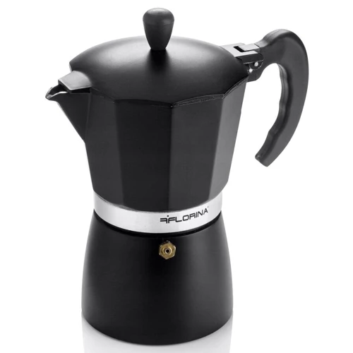 Кофеварка гейзерная Alum Macchiato KPS для эспрессо на 6 чашек (1K2659)