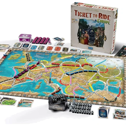 Настольная игра Days of Wonder Ticket to Ride: Europe – 15th Anniversary - EN НА АНГЛИЙСКОМ ЯЗЫКЕ фото 10