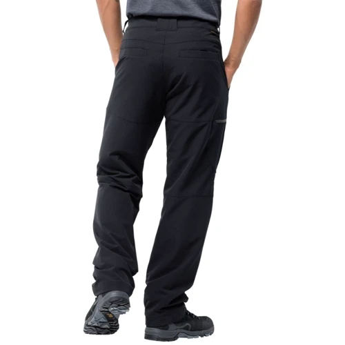 Штани Jack Wolfskin Chilly Track Xt Pants Men 1502381-6000 54 чорні: Посадка Середня талія