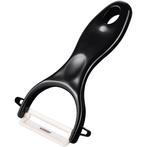Овощечистка Ardesto Fresh 13.5х7.8 см (AR8340B): Лезвие Камни из карбида и керамики